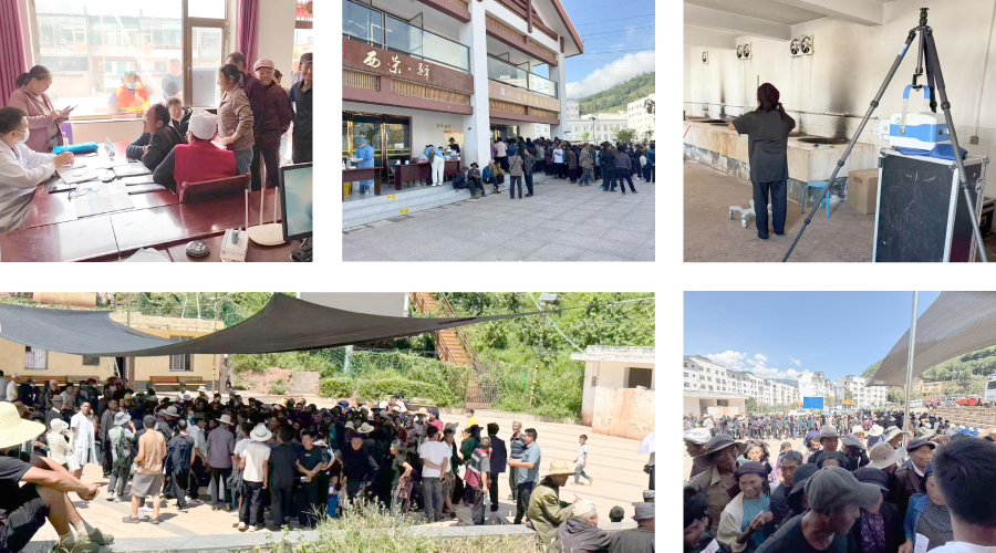 宝润便携DR走进乡镇 | 小身量健康守护卫士